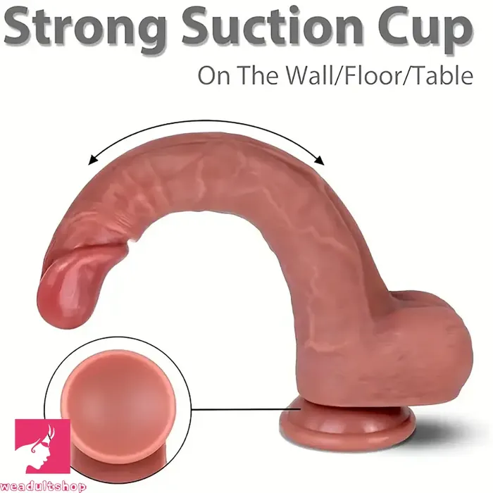 Dildos Weadultshop 78in Soft Silicone Lifelike Penis Real Dildo For GSpot Clit Stimulation
