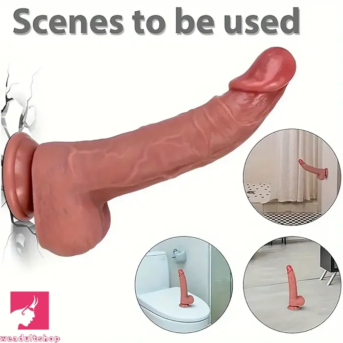 Dildos Weadultshop 78in Soft Silicone Lifelike Penis Real Dildo For GSpot Clit Stimulation