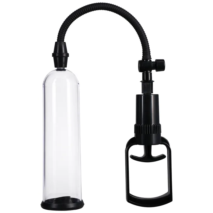 Doc Johnson Anal Rock Solid Penis Pumping Kit BlackClear
