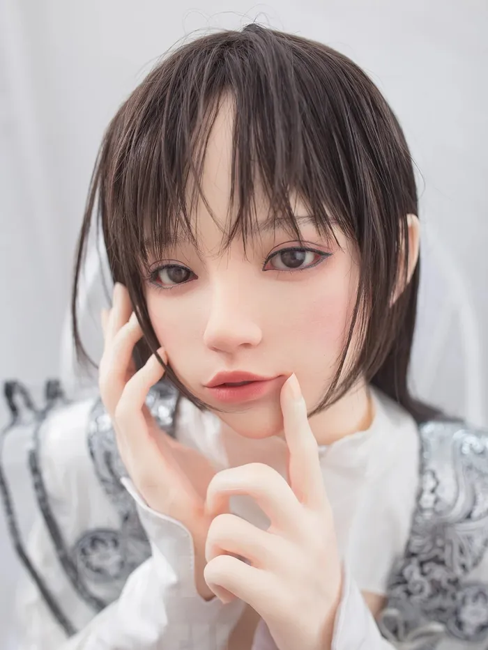 F2334158cm5ft1306kg D Cup Ayaka ROS Anime Silicone Chinese Sex Doll Gel BreastsMLW Doll MLW Doll Male Sex Toys