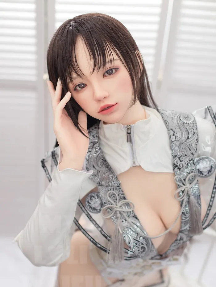 F2334158cm5ft1306kg D Cup Ayaka ROS Anime Silicone Chinese Sex Doll Gel BreastsMLW Doll MLW Doll Male Sex Toys