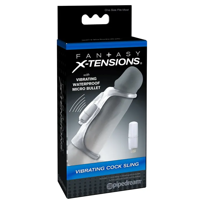 Fantasy XTensions Vibrating Cock Sling Clear Pipedream Couples Fantasy XTensions Vibrating Cock Sling Clear Pipedream Couples