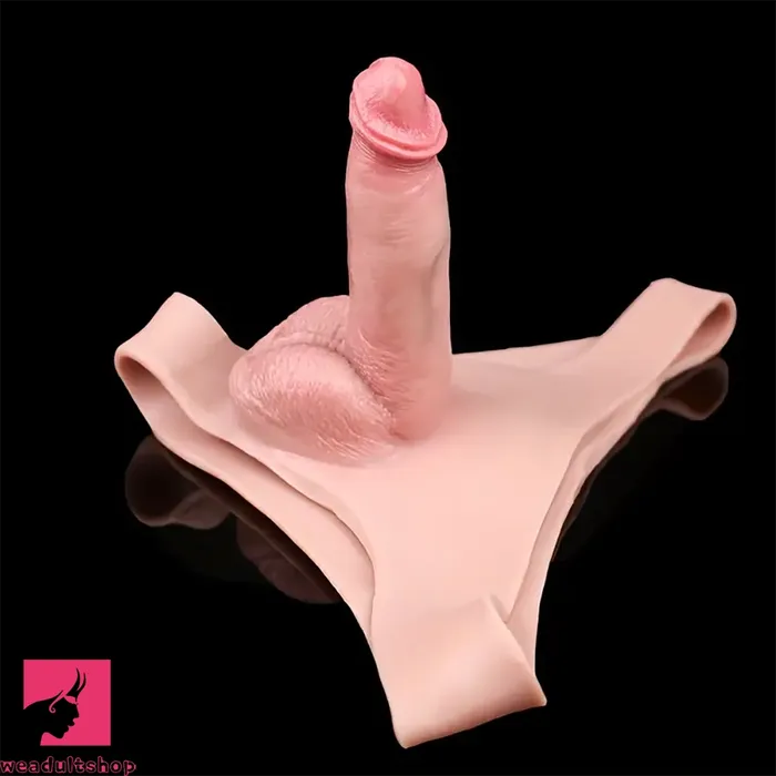 Female Sex Toys 622in Silicone Soft Real Elastic Harness StrapOn Dildo Panties Dildo Weadultshop