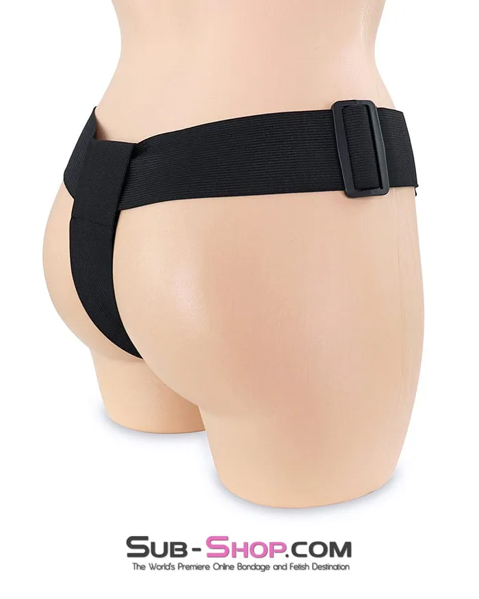 Female Sex Toys Idea 1349DL Double Strap On Harness with Internal and External Silicone Dildos
