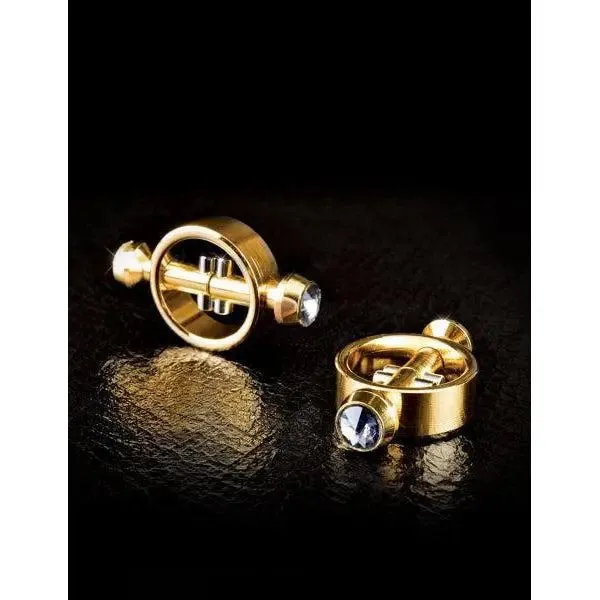 Fetish Fantasy Gold Magnetic Clamps Gold Pipedream Female Sex Toys