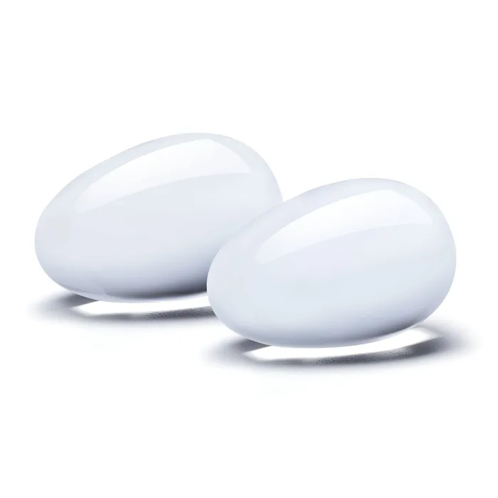 Gls Anal Twin Set Glass Yoni Eggs For Easy Insertion