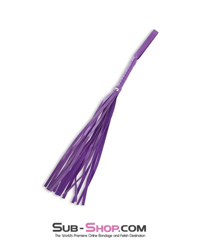 Idea Vibrators 7823MQ Purple Seduction 17 Flogger