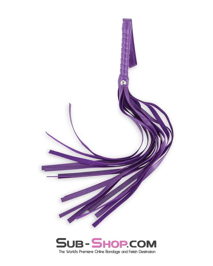 Idea Vibrators 7823MQ Purple Seduction 17 Flogger