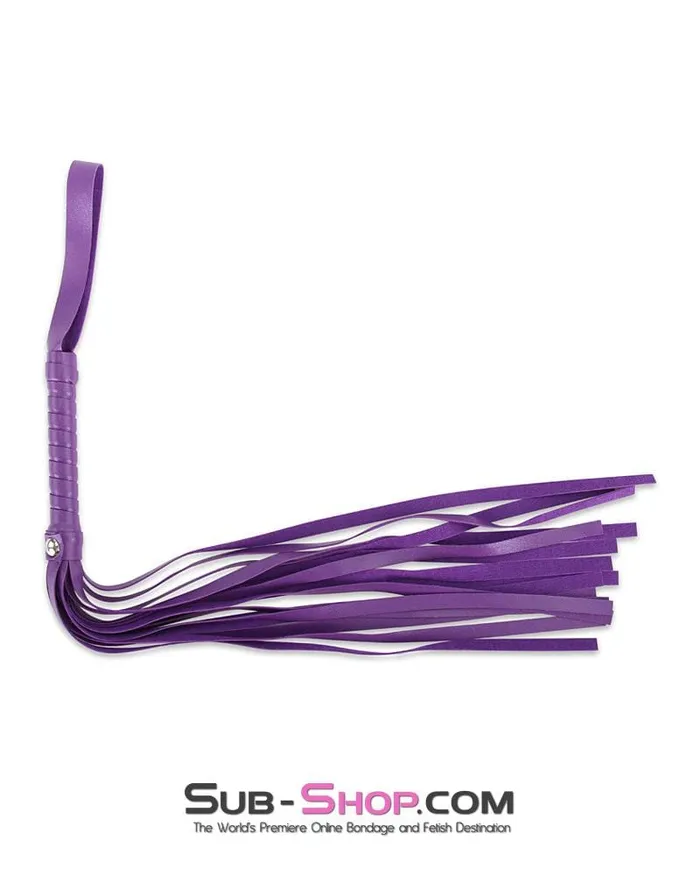 Idea Vibrators 7823MQ Purple Seduction 17 Flogger