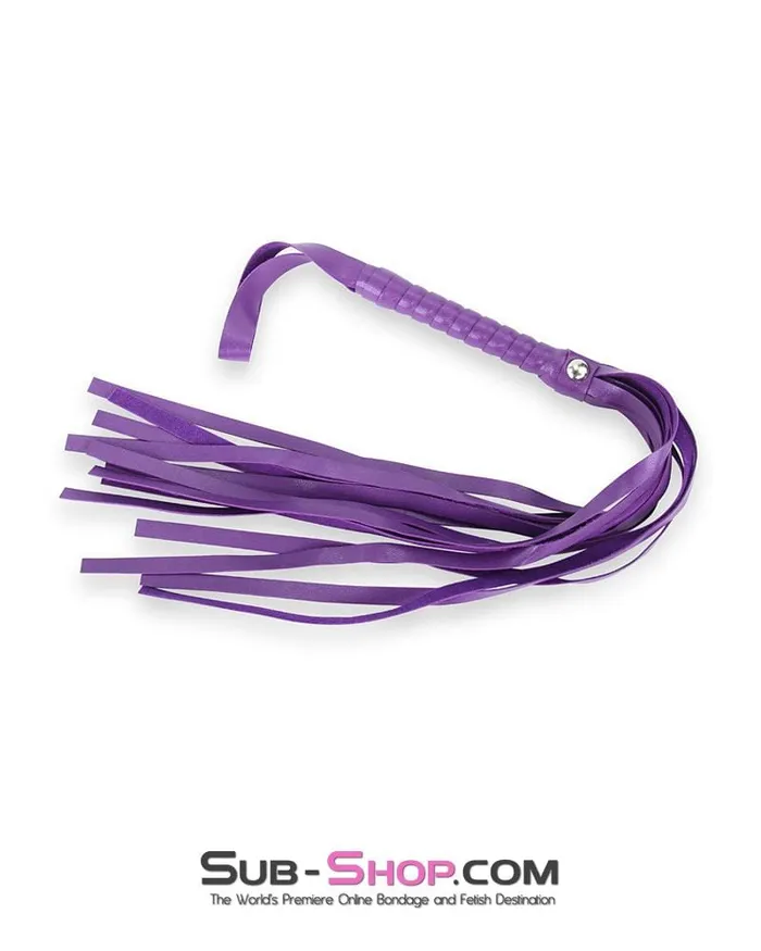Idea Vibrators 7823MQ Purple Seduction 17 Flogger