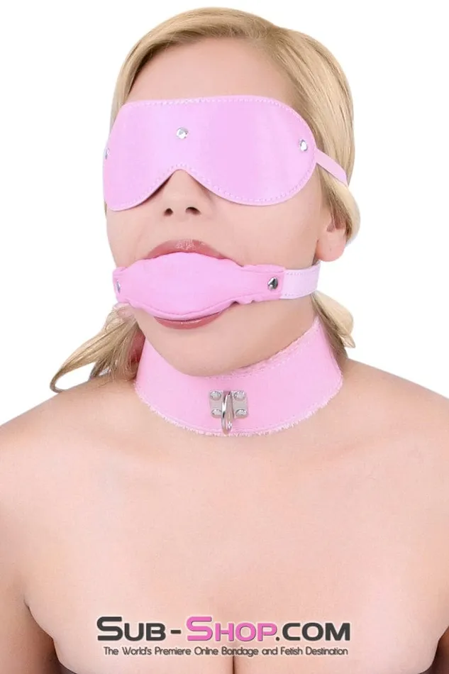 Idea Vibrators 8916DL Blinded By Love Pink Bondage Blindfold