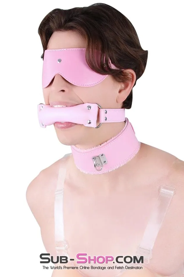 Idea Vibrators 8916DL Blinded By Love Pink Bondage Blindfold