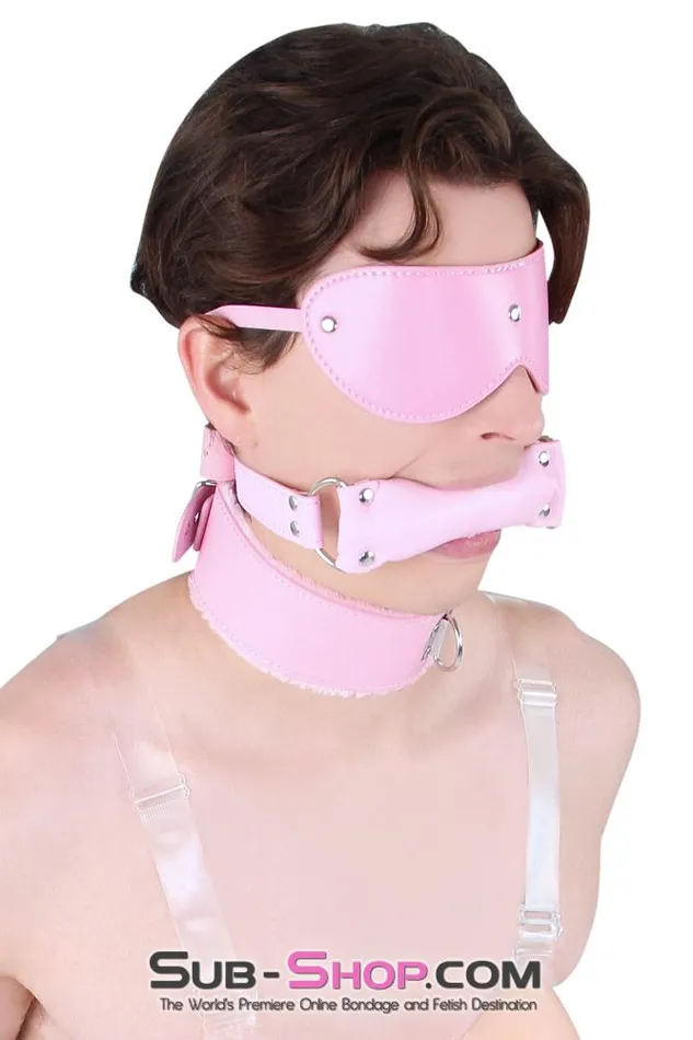 Idea Vibrators 8916DL Blinded By Love Pink Bondage Blindfold