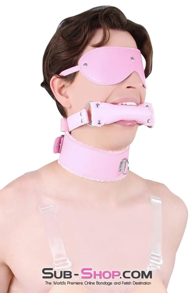 Idea Vibrators 8916DL Blinded By Love Pink Bondage Blindfold