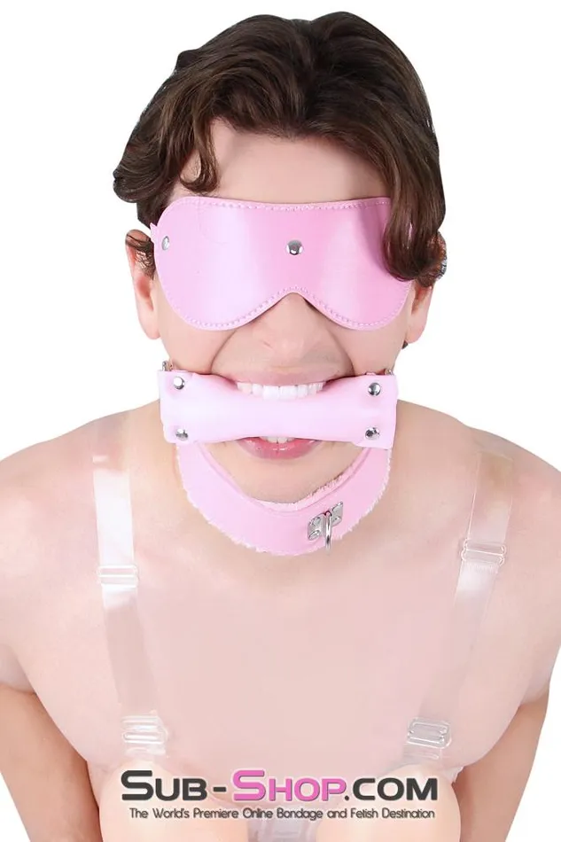 Idea Vibrators 8916DL Blinded By Love Pink Bondage Blindfold