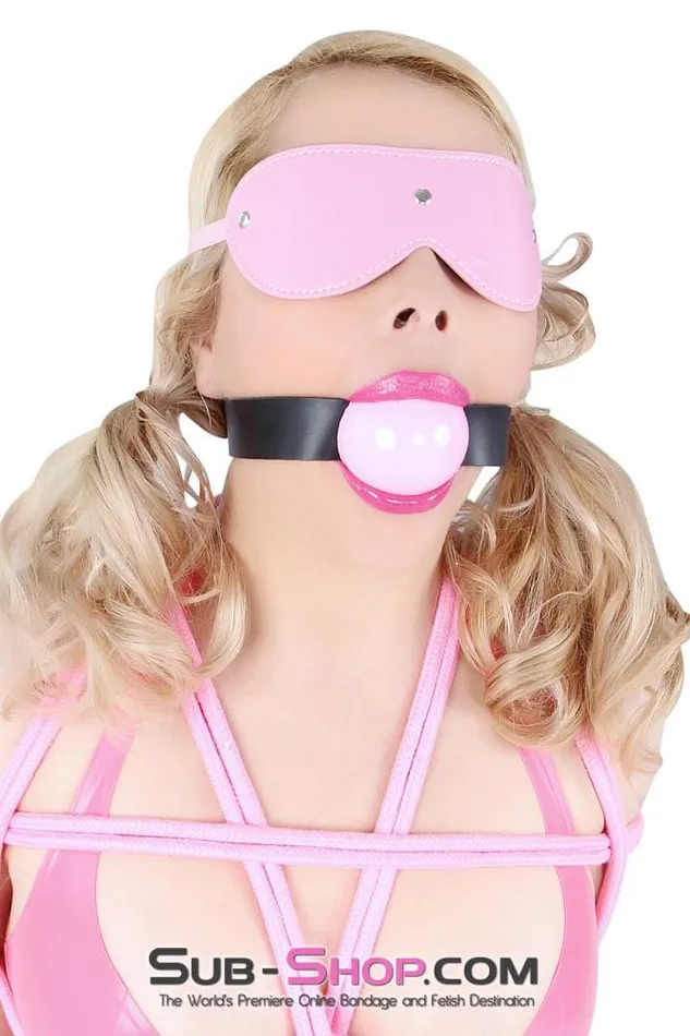 Idea Vibrators 8916DL Blinded By Love Pink Bondage Blindfold