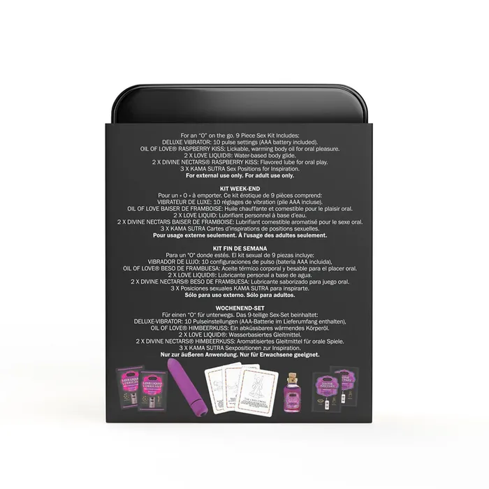 Kama Sutra Vibrators Weekender Kit Vibe Raspberry Dreams Kama Sutra Vibrators Weekender Kit Vibe Raspberry Dreams