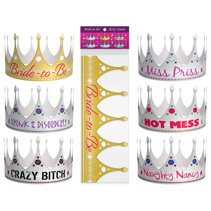 Kheper Games Vibrators BridetoBe Party Crowns