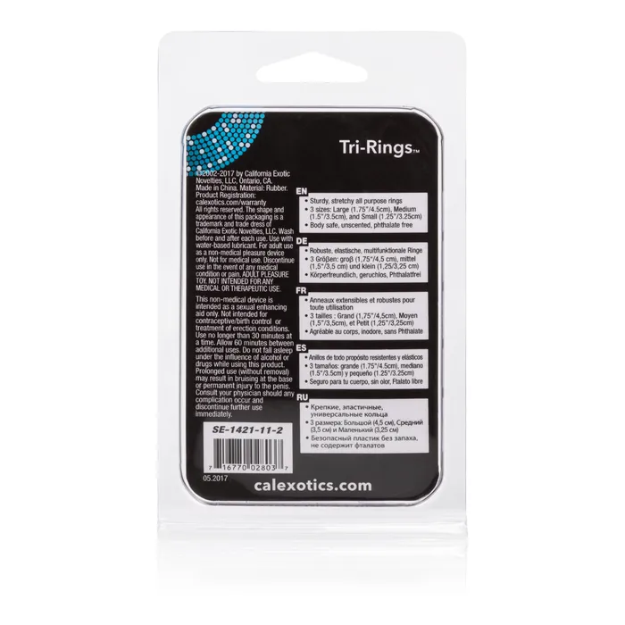 Magical TriRings Fun and Easy Adventure Enhancers for Couples Calexotics Vibrators