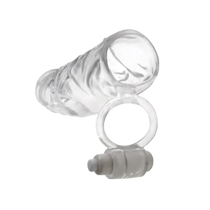 Male Sex Toys Pipedream Fantasy XTensions Vibrating Super Sleeve Clear Male Sex Toys Pipedream Fantasy XTensions Vibrating Super Sleeve Clear