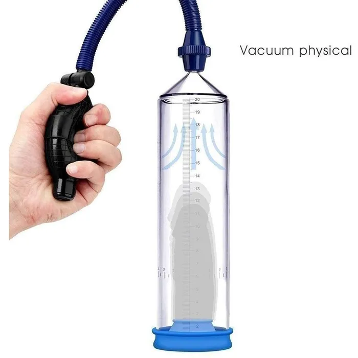Male Sex Toys Weadultshop Transparent Cylinder Penis Pump With Air Ball Male Sex Toys Weadultshop Transparent Cylinder Penis Pump With Air Ball