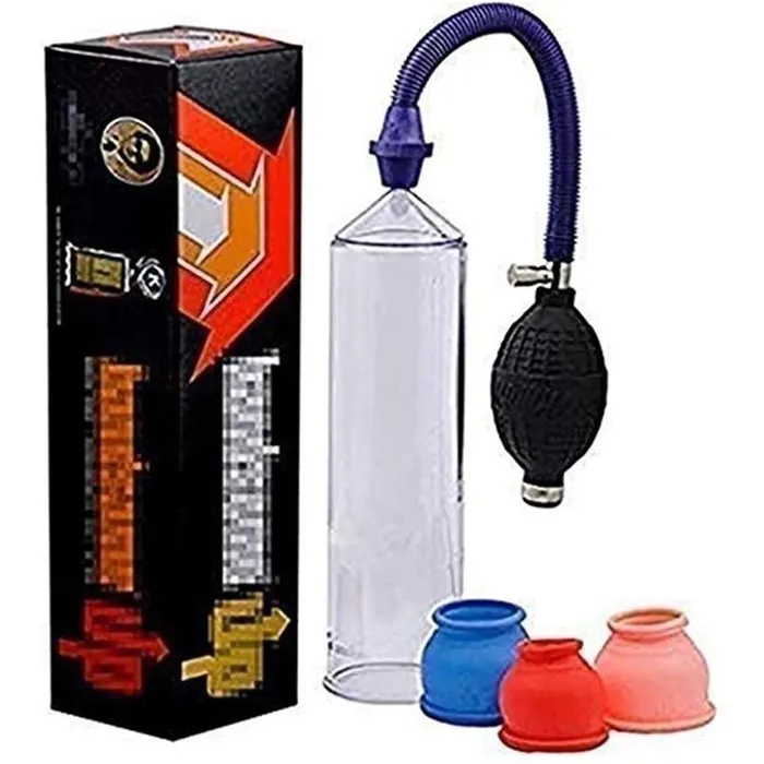 Male Sex Toys Weadultshop Transparent Cylinder Penis Pump With Air Ball Male Sex Toys Weadultshop Transparent Cylinder Penis Pump With Air Ball