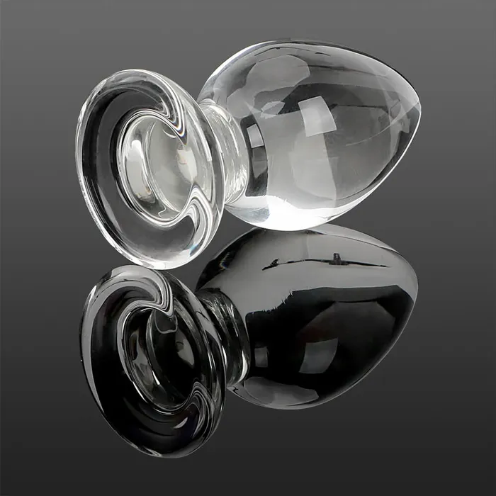 Male Sex Toys Weadultshop Transparent Wide Glass Dildo Anal Plug Stimulation Sex Toy Male Sex Toys Weadultshop Transparent Wide Glass Dildo Anal Plug Stimulation Sex Toy