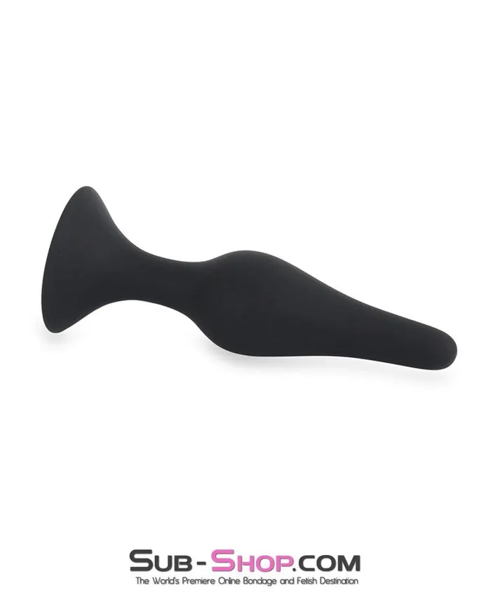 Moonwell Anal 0548M Advanced Training Long Black Silicone Butt Plug MEGA Deal