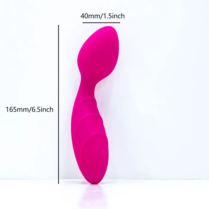 MULTI LOOK Liquid Silicone Flexible Wand Massager and Anal Vibrator CandyBabe Female Sex Toys