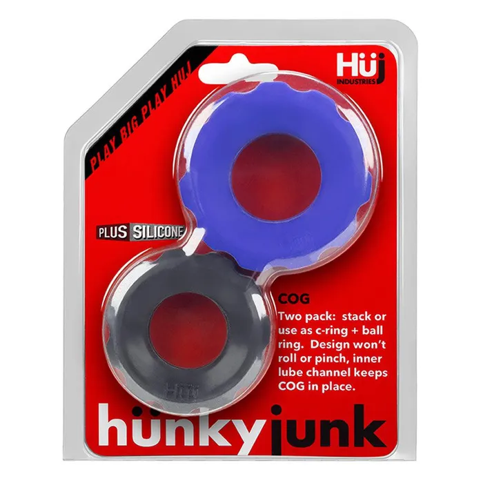 Oxballs Hunkyjunk Cog 2 Size CRing Cobalt Tar Male Sex Toys Oxballs Hunkyjunk Cog 2 Size CRing Cobalt Tar Male Sex Toys