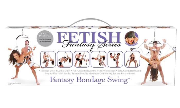 Pipedream Couples Title Fantasy Bondage Swing for Fun and Easy Adventure
