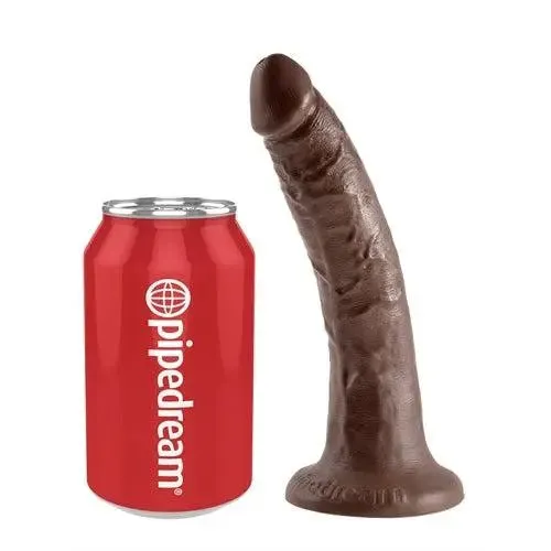 Pipedream Dildos King Cock 7Inch Brown Pipedream Dildos King Cock 7Inch Brown