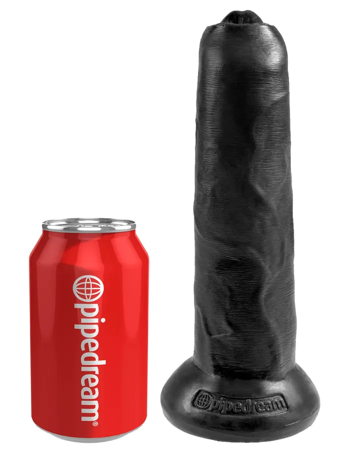 Pipedream Dildos King Cock Uncut Realistic 9Inch Dildo with Movable Foreskin Pipedream Dildos King Cock Uncut Realistic 9Inch Dildo with Movable Foreskin