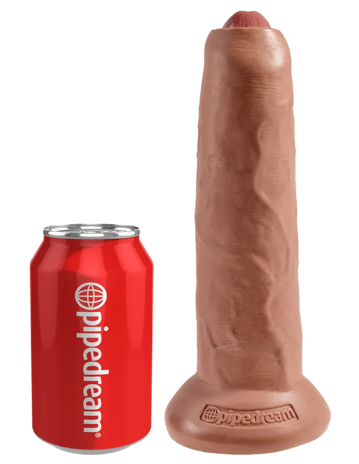 Pipedream Dildos King Cock Uncut Realistic 9Inch Dildo with Movable Foreskin Pipedream Dildos King Cock Uncut Realistic 9Inch Dildo with Movable Foreskin