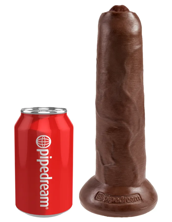 Pipedream Dildos King Cock Uncut Realistic 9Inch Dildo with Movable Foreskin Pipedream Dildos King Cock Uncut Realistic 9Inch Dildo with Movable Foreskin
