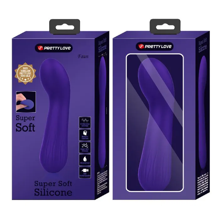 Pretty Love Vibrators Faun Rechargeable Vibrator Purple Pretty Love Vibrators Faun Rechargeable Vibrator Purple