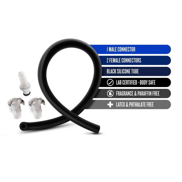 Pump Upgrade Kit EasyClean Tubing and Connectors for Enhanced Fun Blush Novelties Male Sex Toys