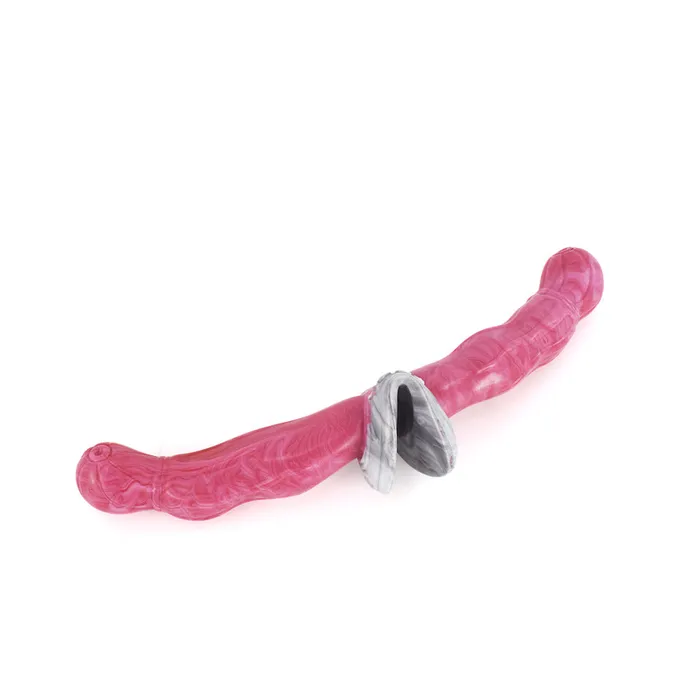 Double Ended Silicone Dildo Shaped Anal Plug Lurevibe Anal