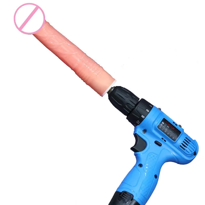 Female Sex Toys Lurevibe Electric drill rotating masturbation dildo machine