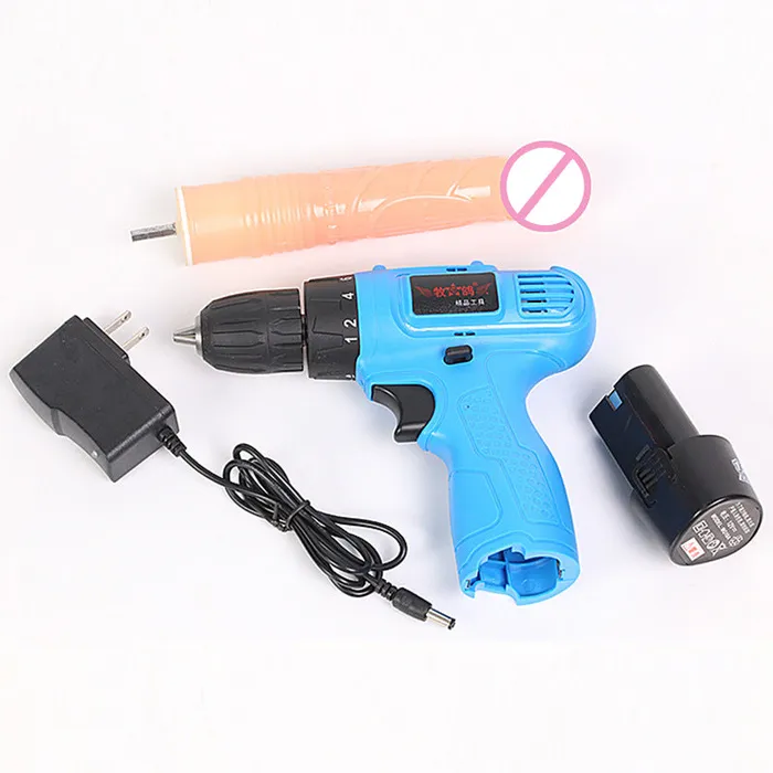 Female Sex Toys Lurevibe Electric drill rotating masturbation dildo machine