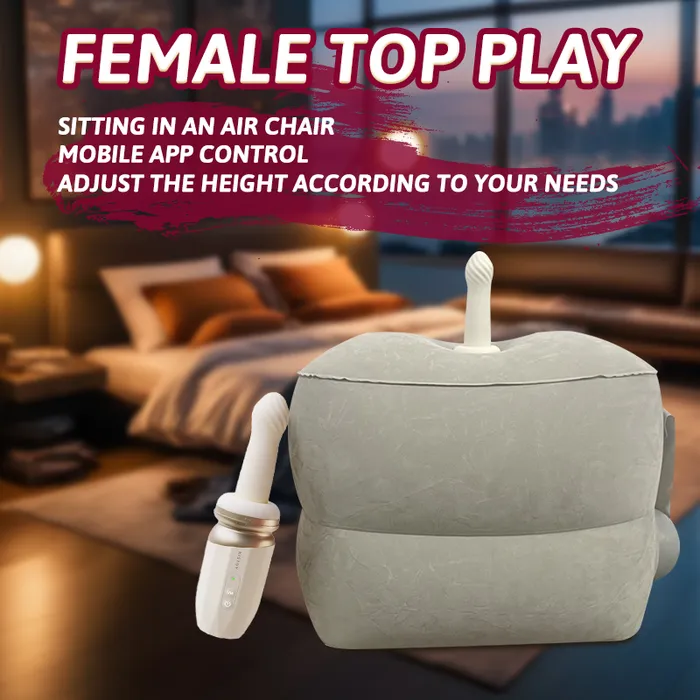 Female Sex Toys lurevibe Tutu Sex Cannon Machine With Cushioned Chair