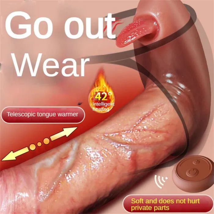 Female Sex Toys Thrusting Dildo Vibrator Realistic Wearable Clit GSpot Massager lurevibe