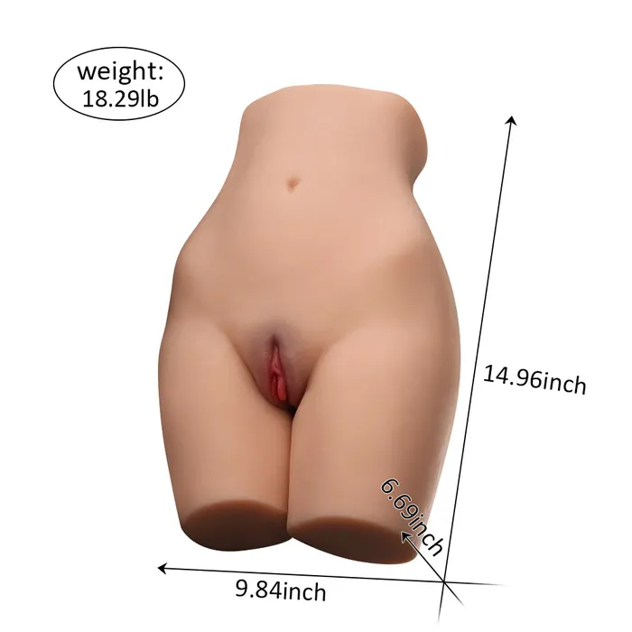 Lance US Stock Sex Doll Torso Pussy Anal Ass for Male Masturbator XISE Male Sex Toys