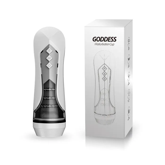 Lurevibe 7Frequency Peristaltic Expansion Male Aircraft Cup lurevibe Male Sex Toys