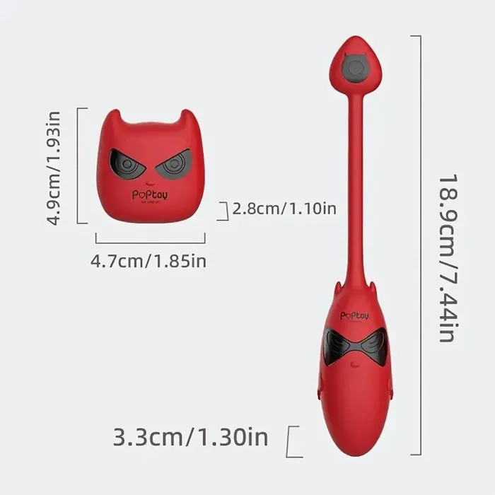 Lurevibe Female Sex Toys Little Devil Remote Control Vibrator G Spot Clitoris Stimulator for Women