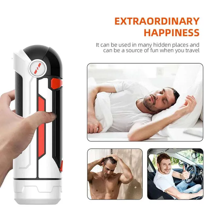 lurevibe Male Sex Toys Lurevibe Automatic Stroker Heating Moaning Onekey ORGASM