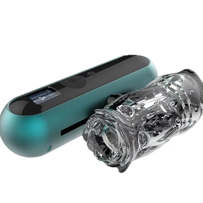 Lurevibe Male Sex Toys Submarine II Telescopic Vibrating Masturbator