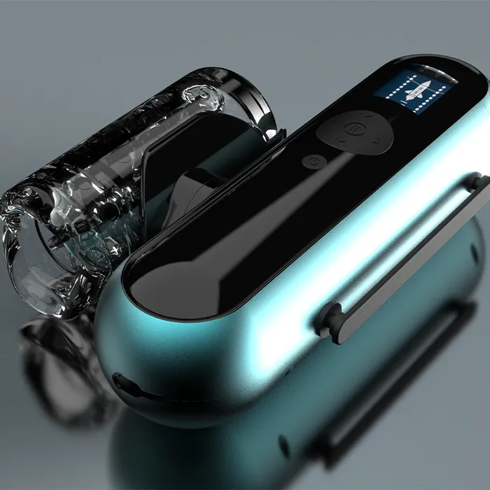 Lurevibe Male Sex Toys Submarine II Telescopic Vibrating Masturbator