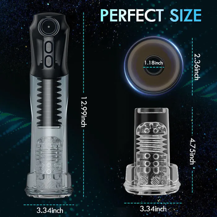 lurevibe Vacuum Suction Vibrating Male Penis Pump Male Sex Toys