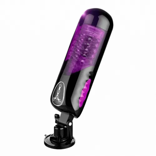 Male Sex Toys Lurevibe Lurevibe First Class Trainer Rotating and Thrusting Suction Cup Masturbator Male Sex Toys Lurevibe Lurevibe First Class Trainer Rotating and Thrusting Suction Cup Masturbator